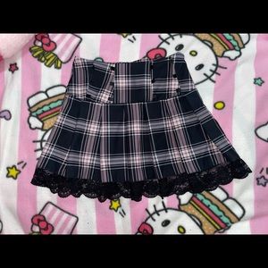 Dolls Kill Charm School Dropout mini skirt